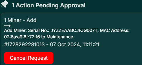 Register in Maintenance 1